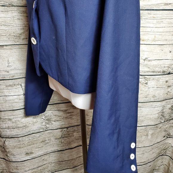 Dowara Comfortable Navy Blazer Size Large NWT - Picture 4 of 11
